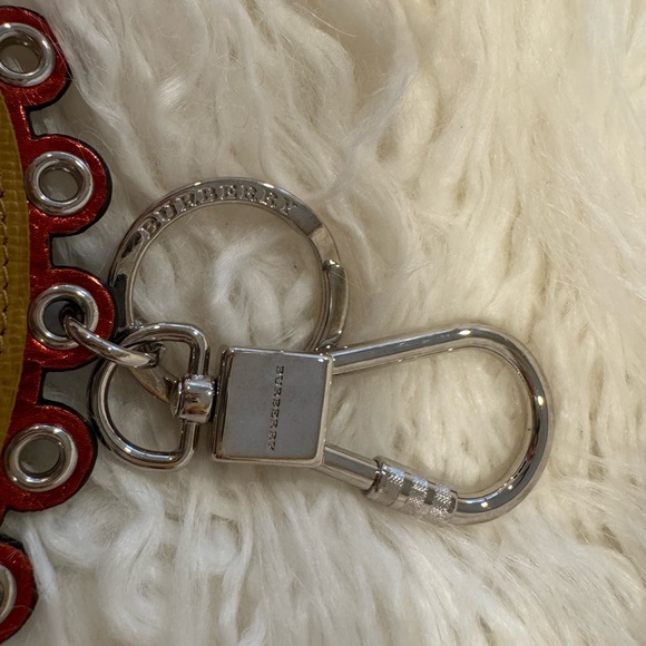 Burberry Crown Keychain with Silver Accents and Hardware - Picture 3 of 3